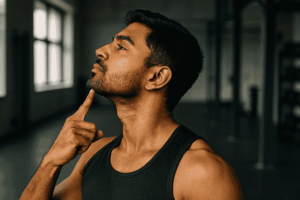 Jawline Exercise for Men
